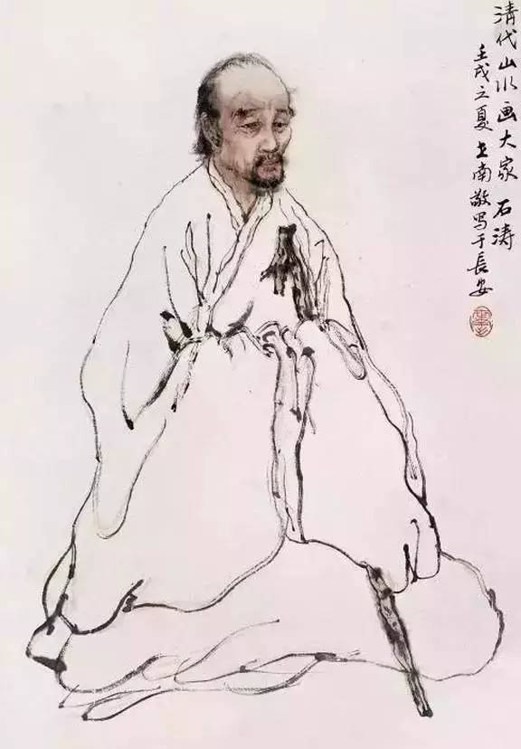 從皇室后裔淪落為畫僧，他被贊“300年間第一人”！