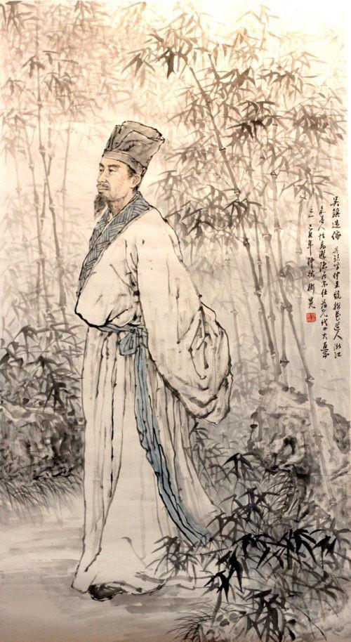 身外求身，夢(mèng)中索夢(mèng)，吳鎮(zhèn)漁隱作品欣賞